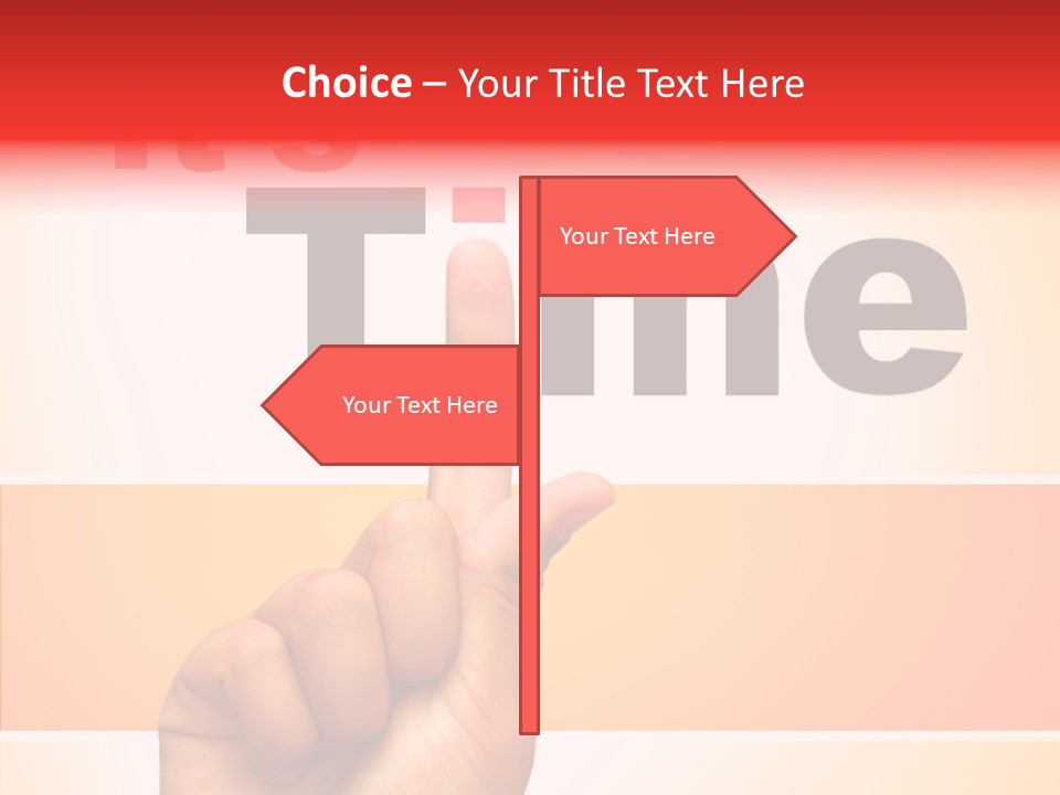 Business Finance Clock PowerPoint Template