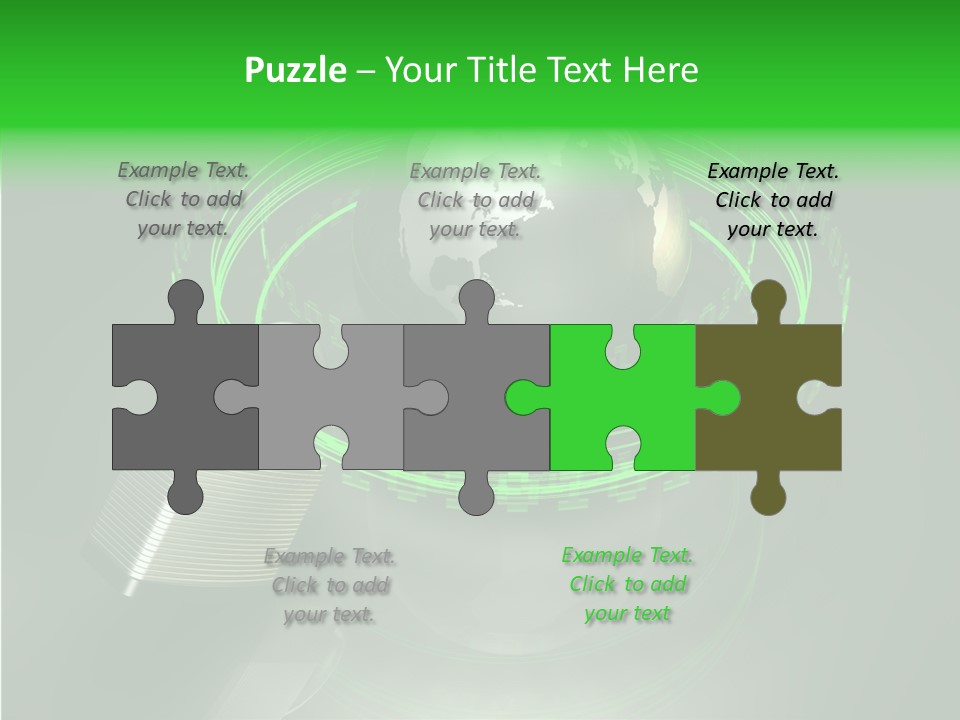 Communication Tech Online PowerPoint Template