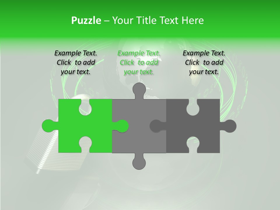 Communication Tech Online PowerPoint Template