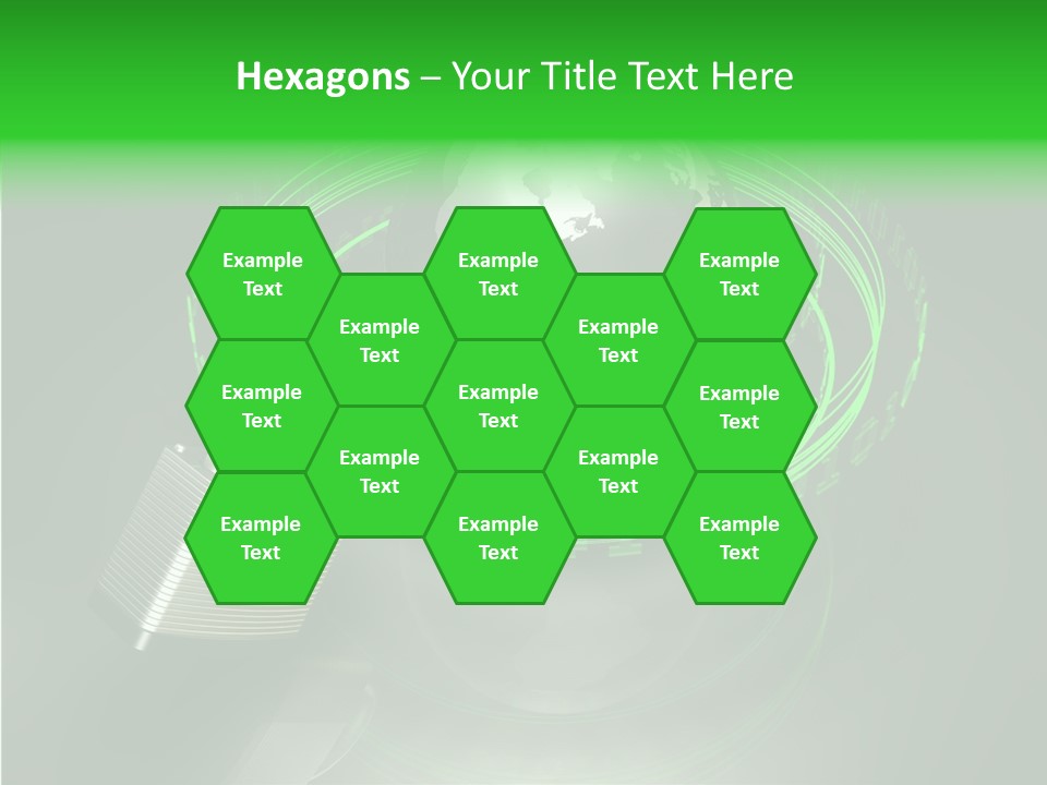 Communication Tech Online PowerPoint Template