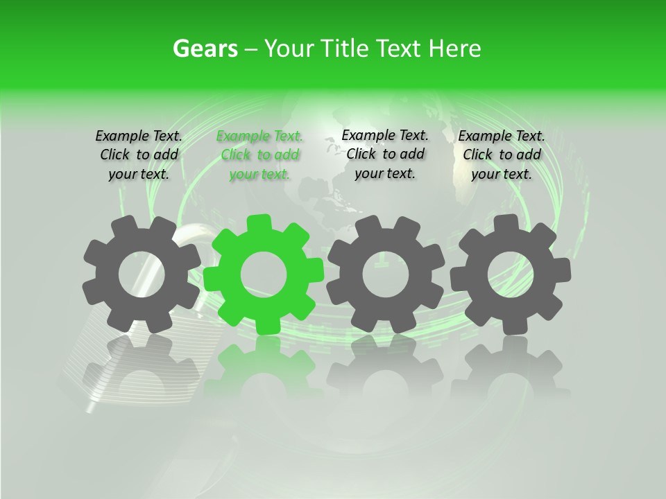 Communication Tech Online PowerPoint Template