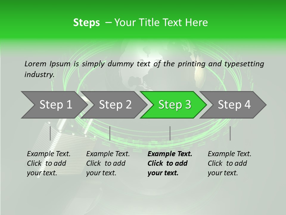 Communication Tech Online PowerPoint Template