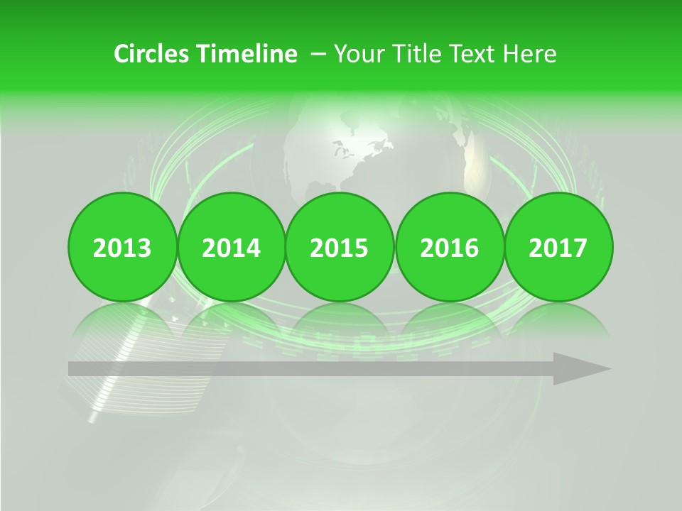 Communication Tech Online PowerPoint Template