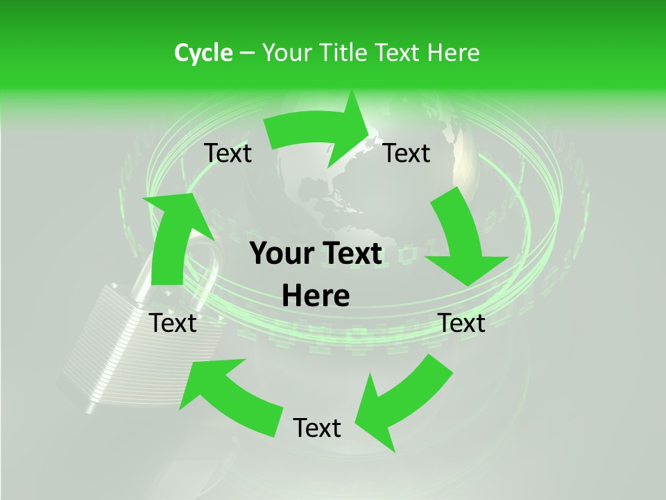 Communication Tech Online PowerPoint Template