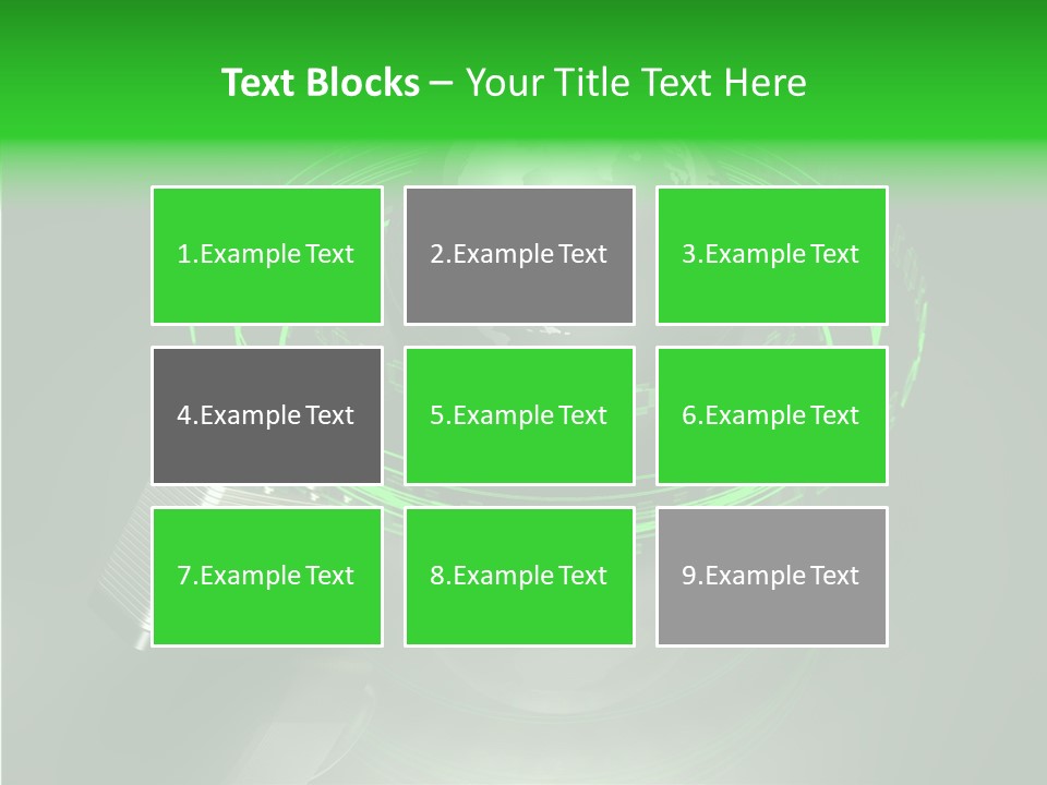 Communication Tech Online PowerPoint Template