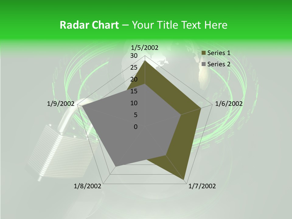 Communication Tech Online PowerPoint Template