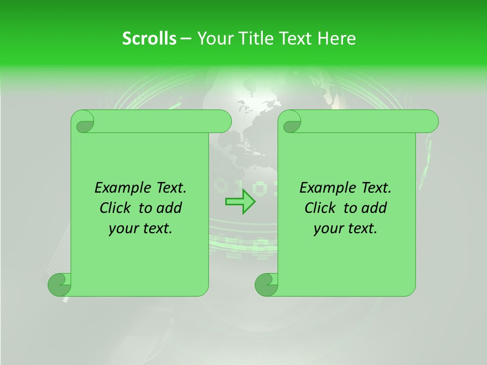 Communication Tech Online PowerPoint Template