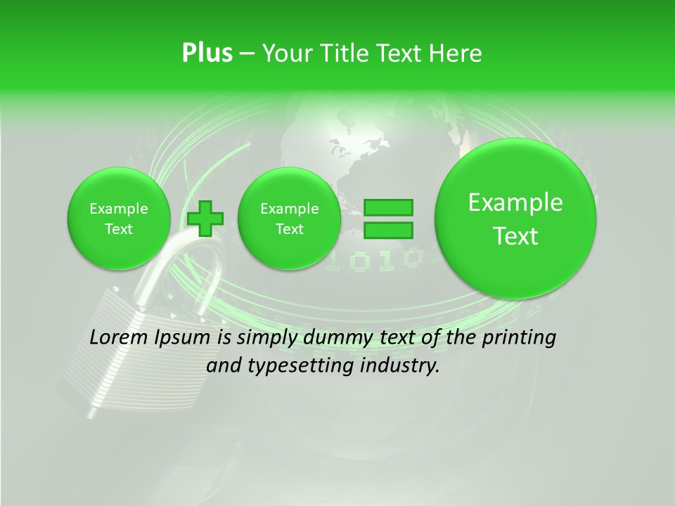 Communication Tech Online PowerPoint Template