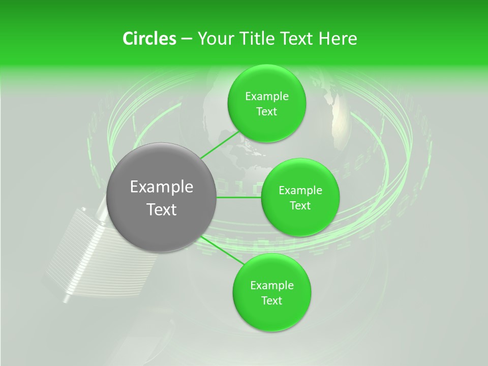 Communication Tech Online PowerPoint Template