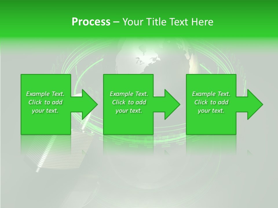 Communication Tech Online PowerPoint Template
