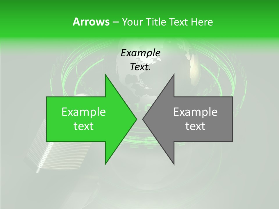 Communication Tech Online PowerPoint Template
