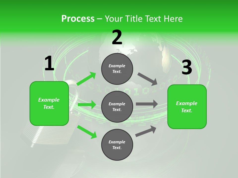 Communication Tech Online PowerPoint Template