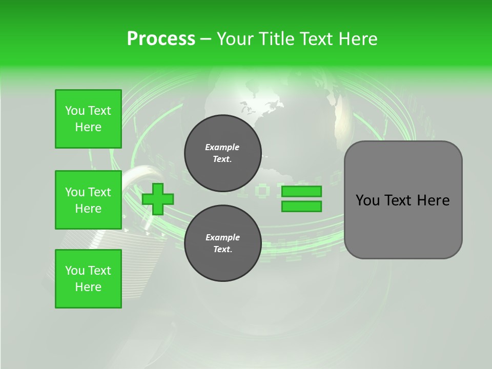 Communication Tech Online PowerPoint Template