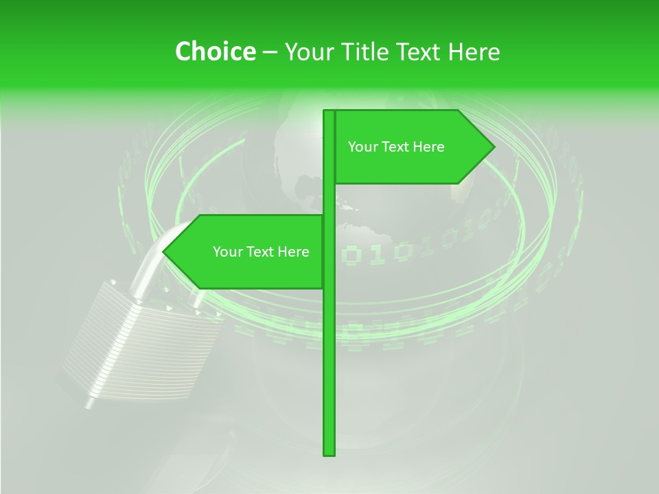 Communication Tech Online PowerPoint Template