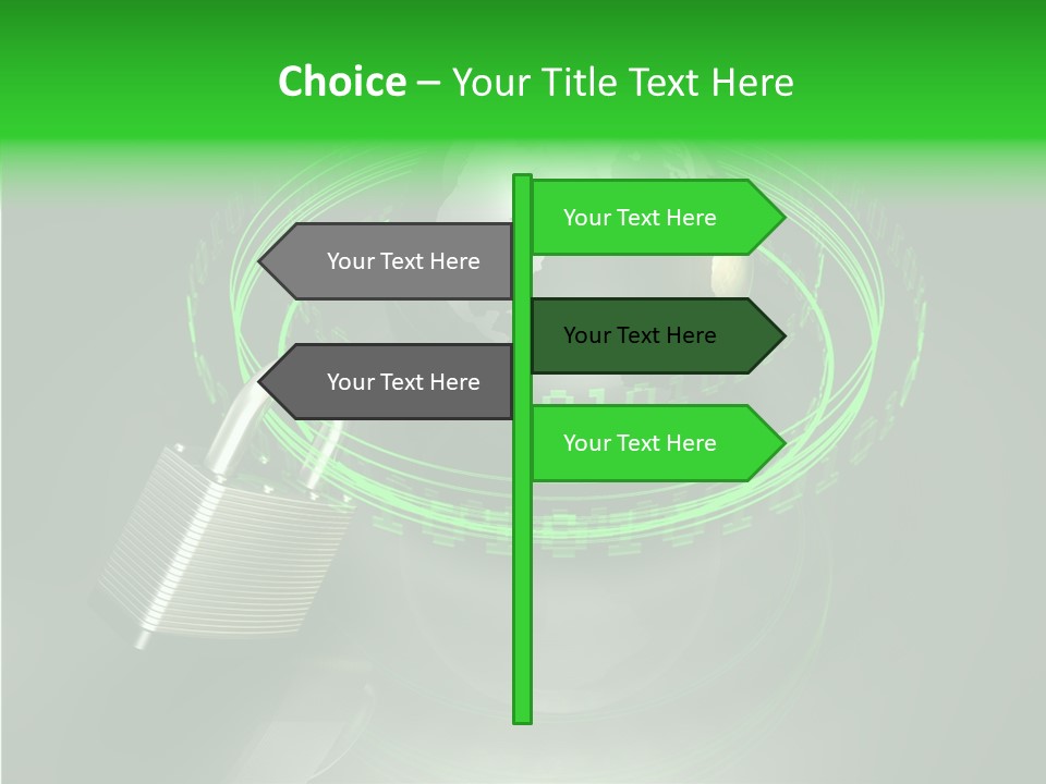 Communication Tech Online PowerPoint Template