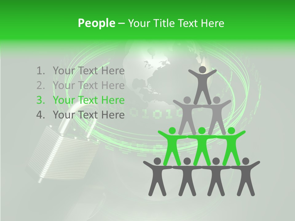 Communication Tech Online PowerPoint Template