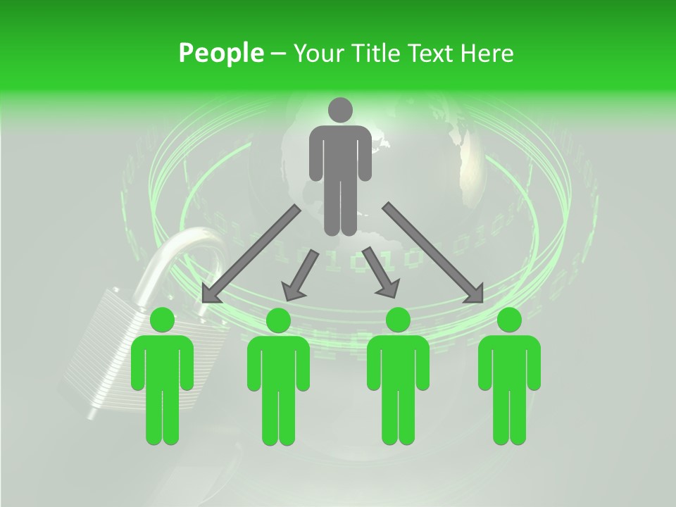 Communication Tech Online PowerPoint Template