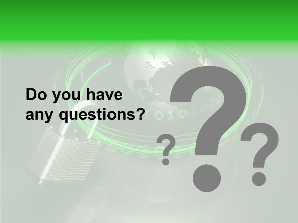 Communication Tech Online PowerPoint Template