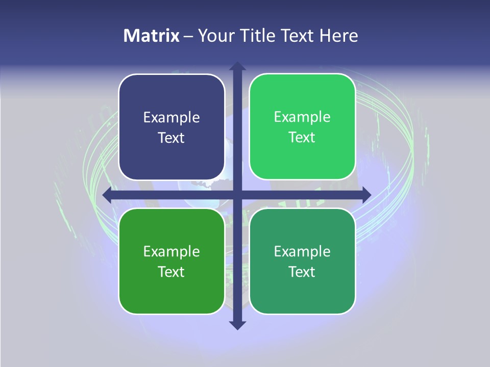Glow Data Code PowerPoint Template