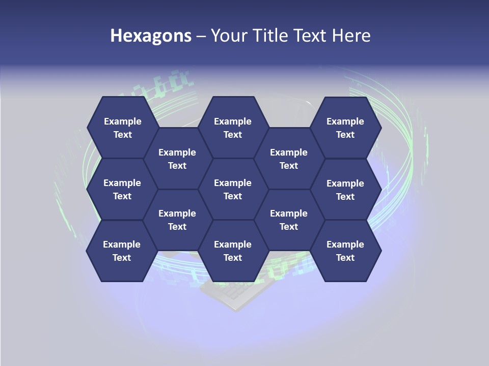 Glow Data Code PowerPoint Template