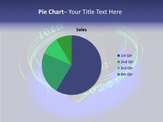 Glow Data Code PowerPoint Template