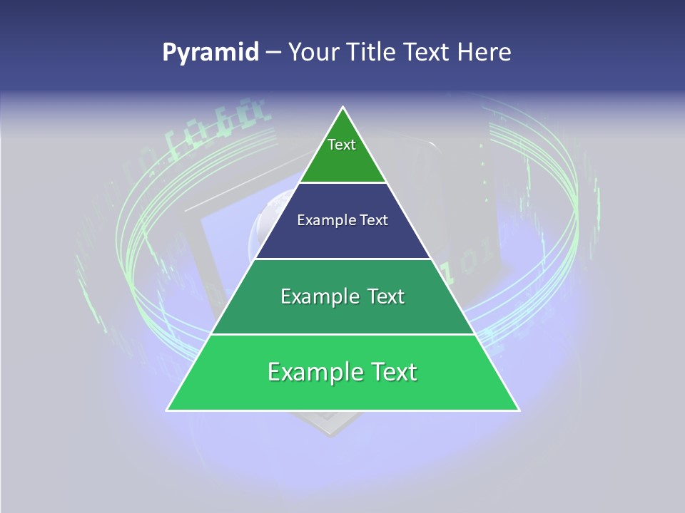 Glow Data Code PowerPoint Template