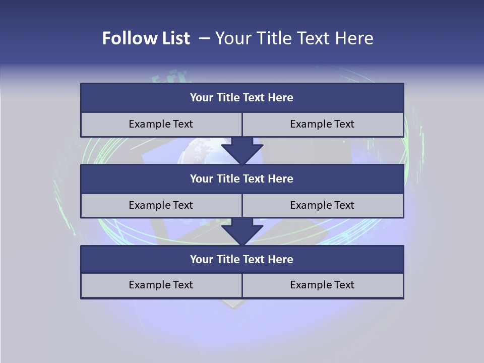 Glow Data Code PowerPoint Template