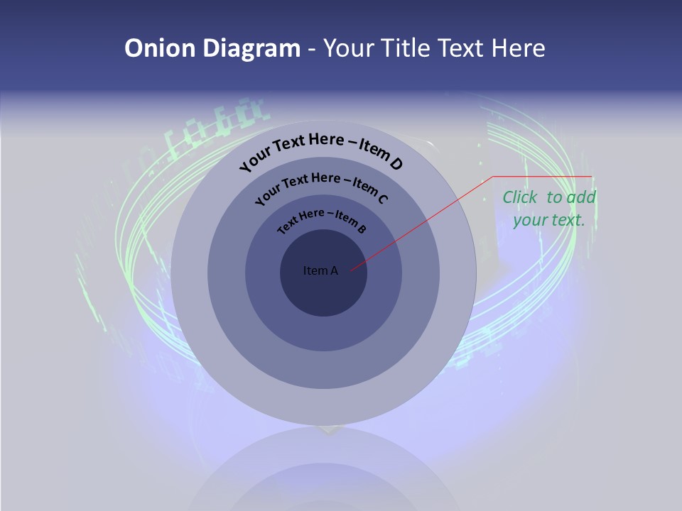 Glow Data Code PowerPoint Template
