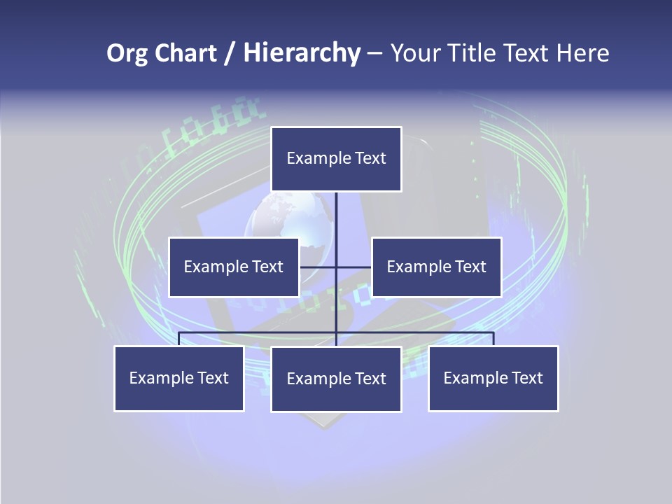 Glow Data Code PowerPoint Template