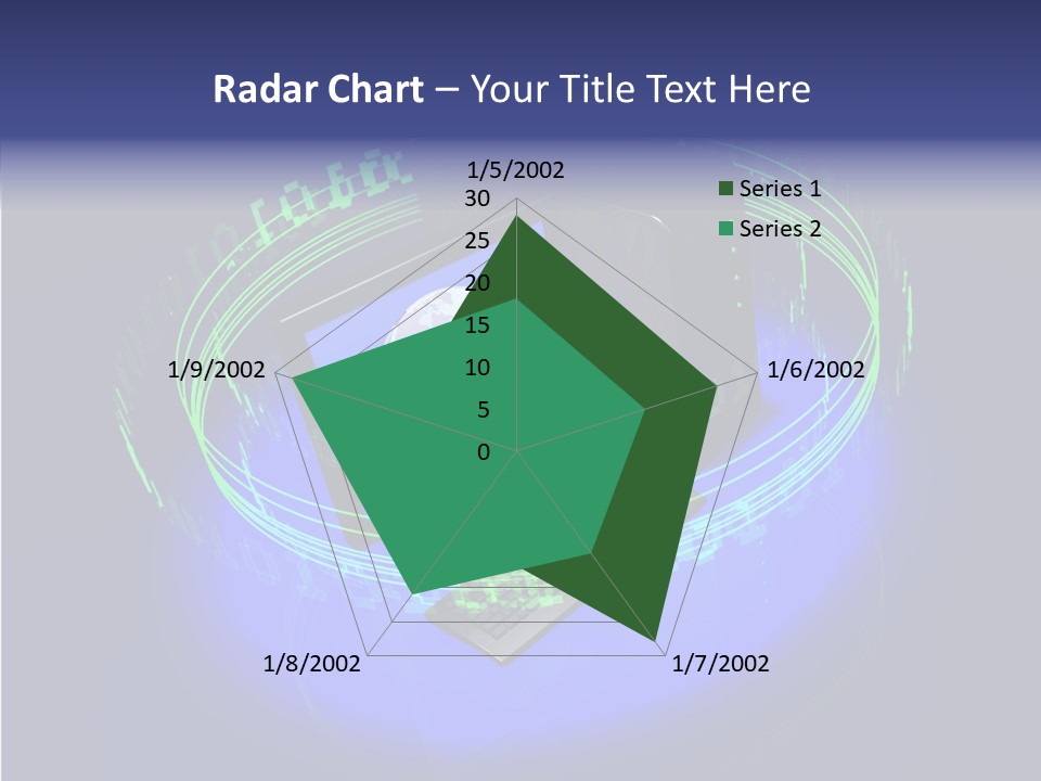 Glow Data Code PowerPoint Template