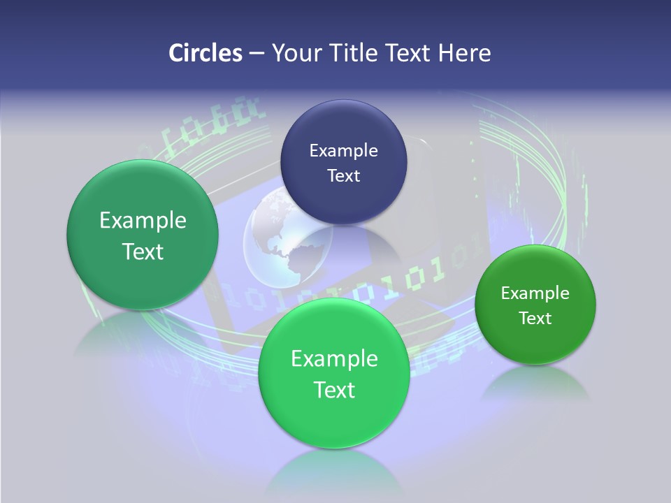 Glow Data Code PowerPoint Template