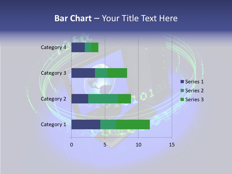Glow Data Code PowerPoint Template