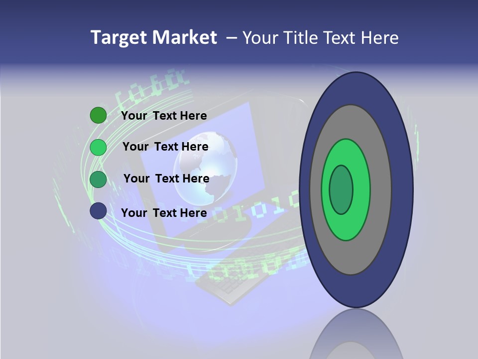 Glow Data Code PowerPoint Template