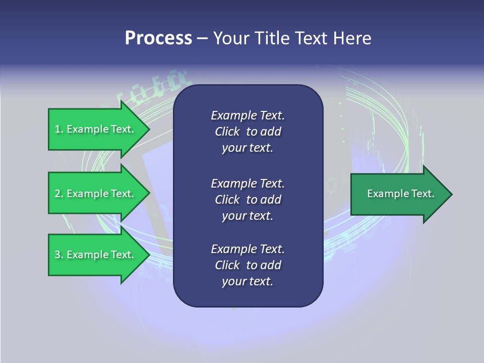 Glow Data Code PowerPoint Template
