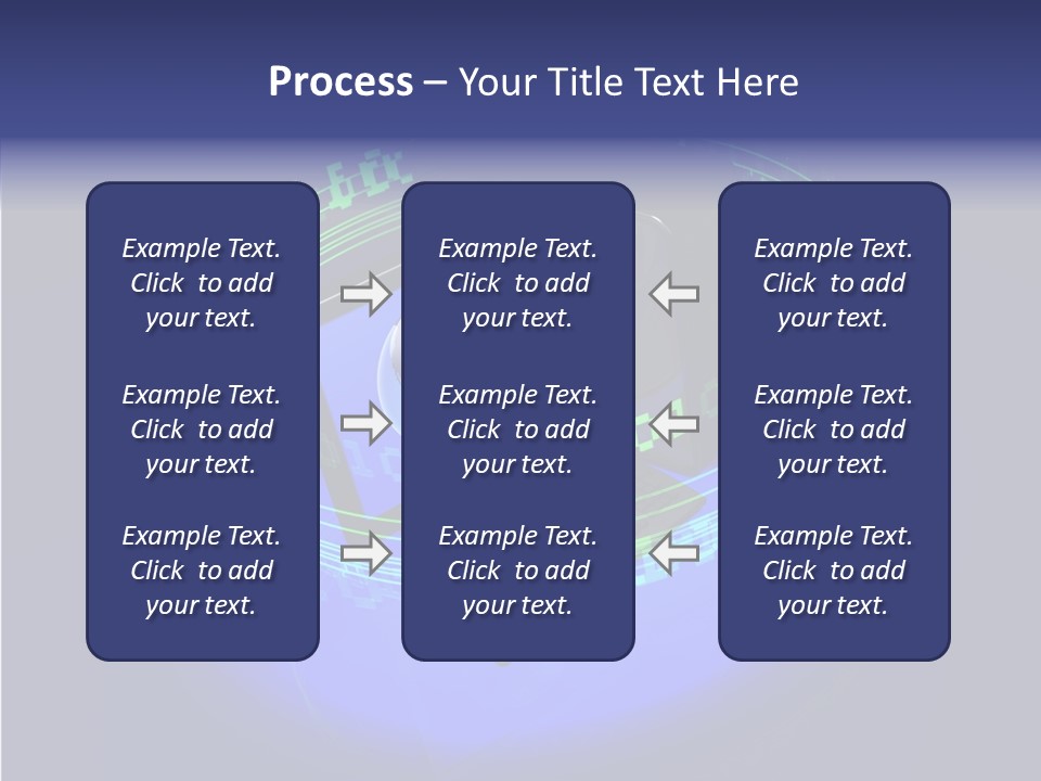 Glow Data Code PowerPoint Template