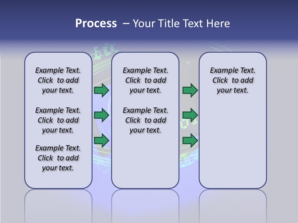 Glow Data Code PowerPoint Template