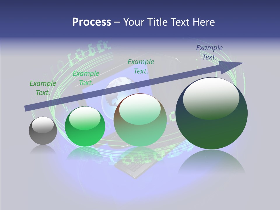 Glow Data Code PowerPoint Template