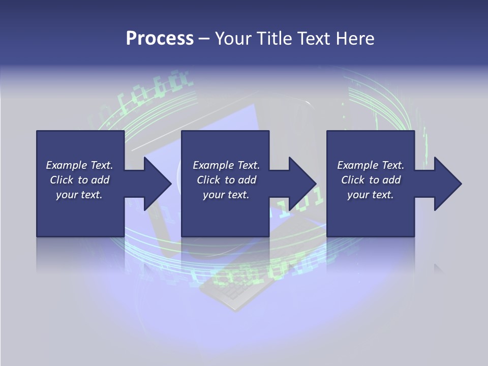 Glow Data Code PowerPoint Template