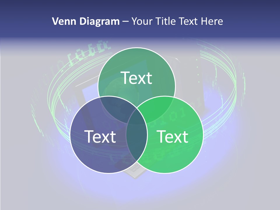Glow Data Code PowerPoint Template