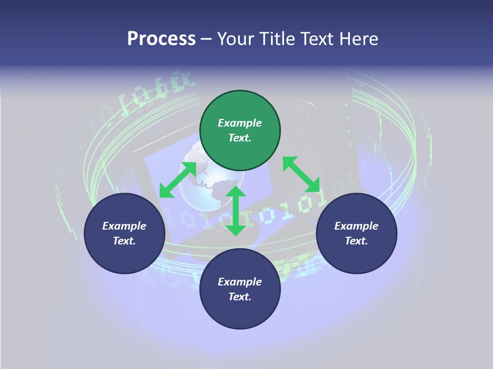 Glow Data Code PowerPoint Template