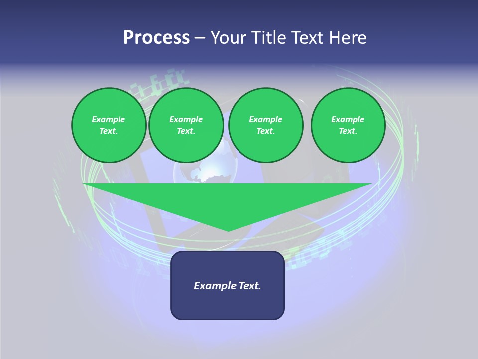 Glow Data Code PowerPoint Template