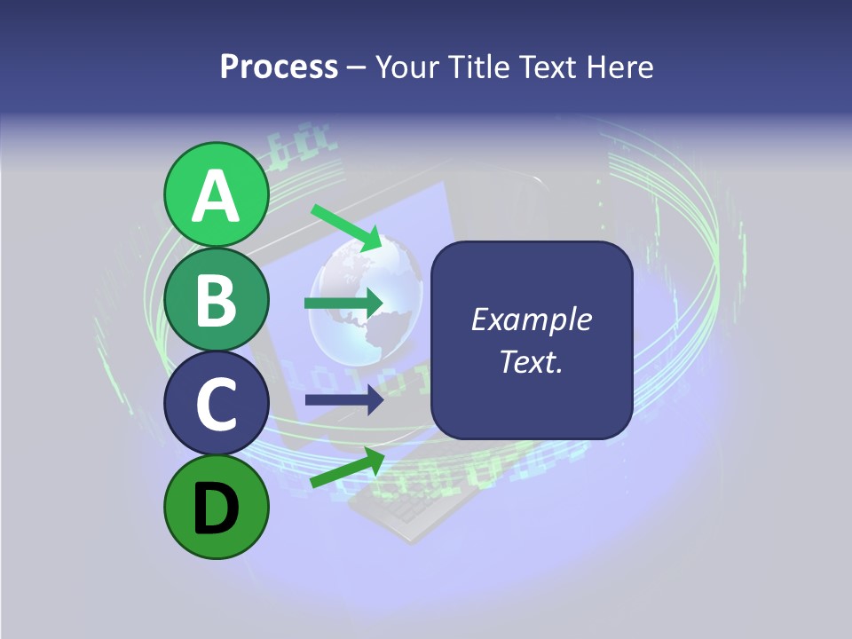 Glow Data Code PowerPoint Template
