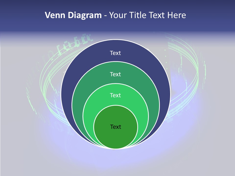 Glow Data Code PowerPoint Template