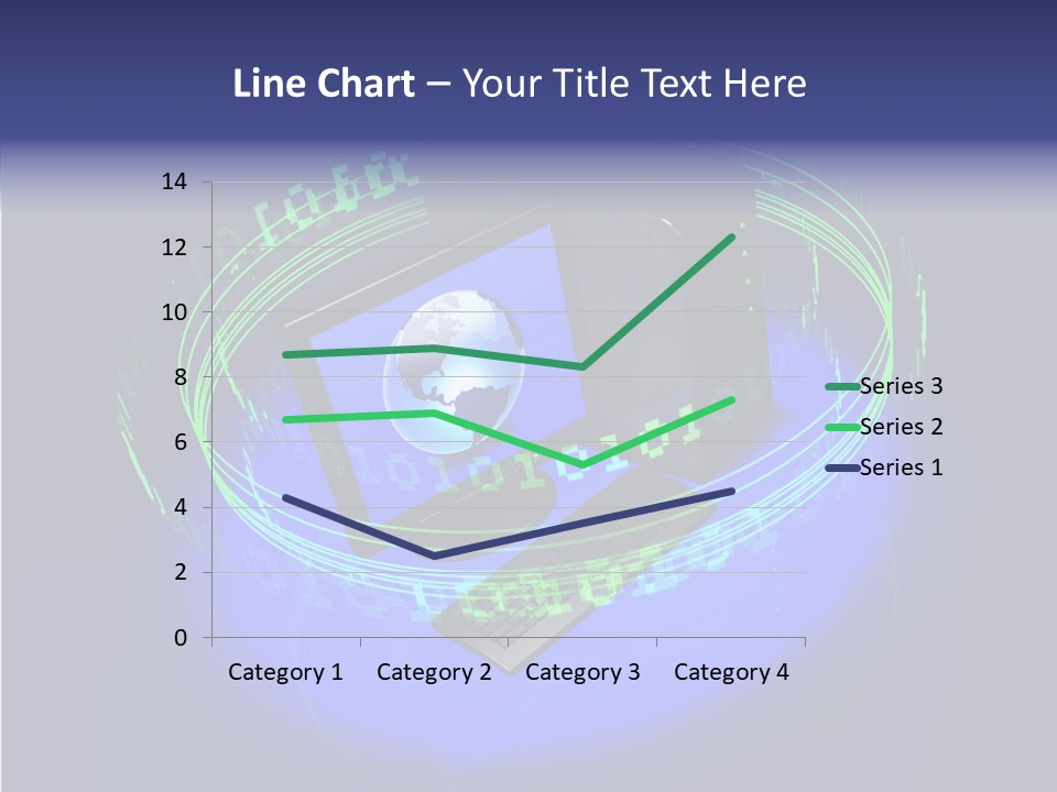Glow Data Code PowerPoint Template