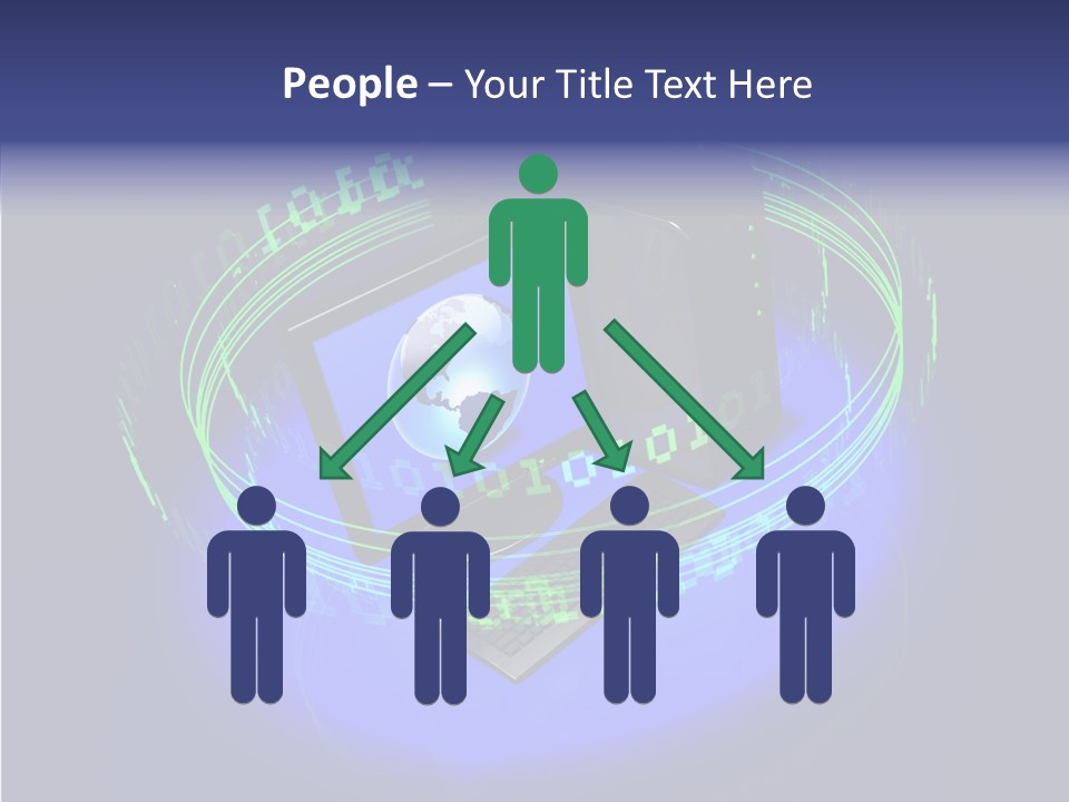 Glow Data Code PowerPoint Template