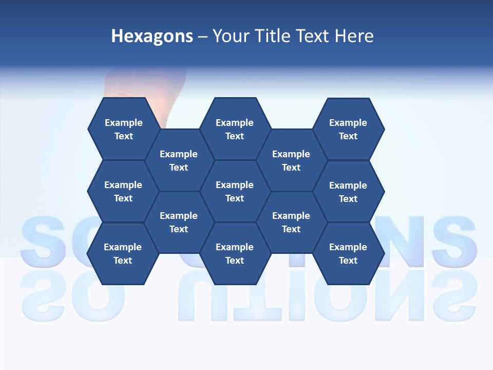 Success White Cooperation PowerPoint Template