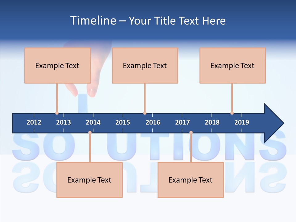 Success White Cooperation PowerPoint Template