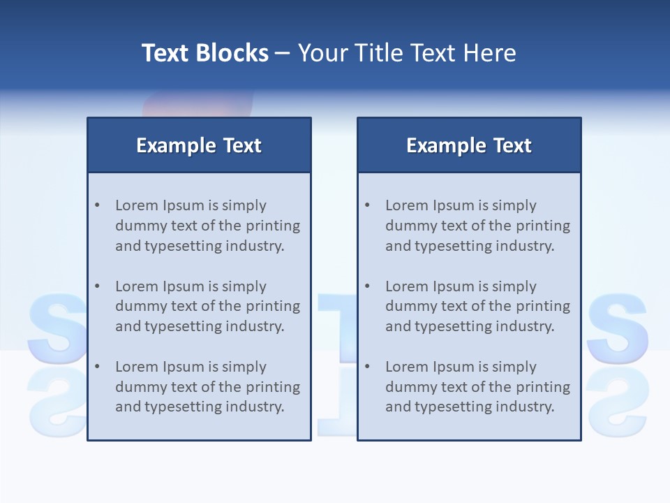 Success White Cooperation PowerPoint Template