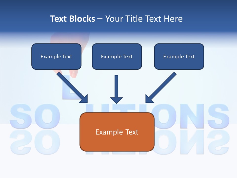 Success White Cooperation PowerPoint Template