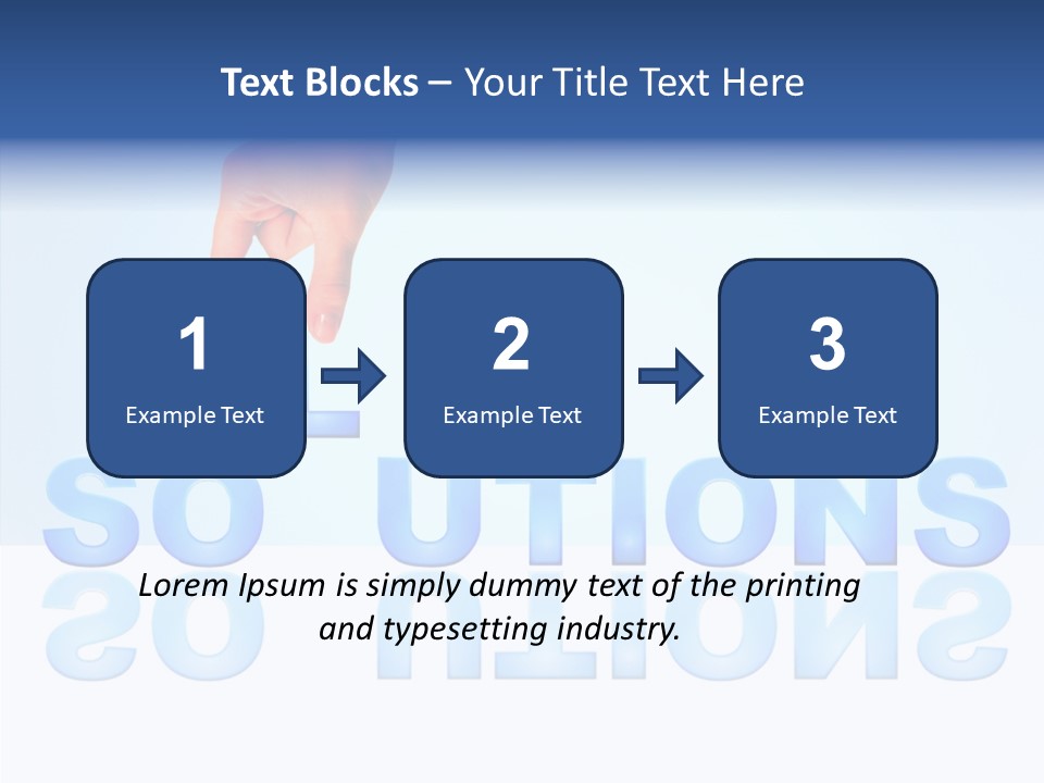 Success White Cooperation PowerPoint Template
